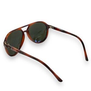 Vintage Ziari Tortoise Shell Aviator Sunglasses